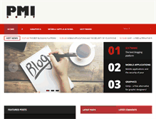 Tablet Screenshot of pmi-soft.com